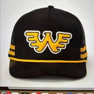 Black and Gold Trucker Hat
